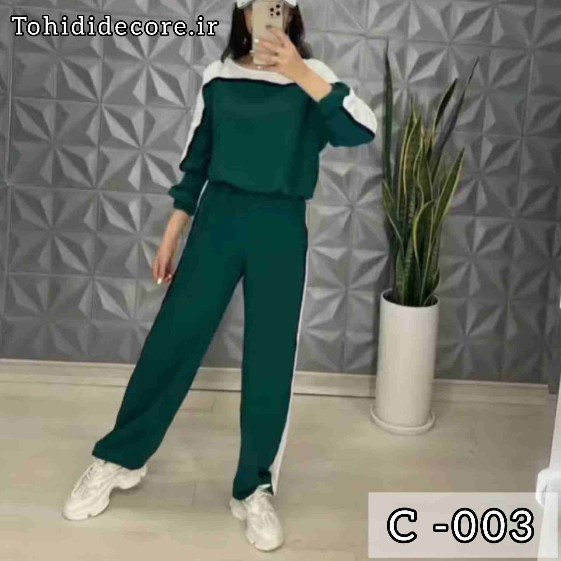  نمونه کار اجرا شده دیوارپوش پلیمری سه بعدی کد c003