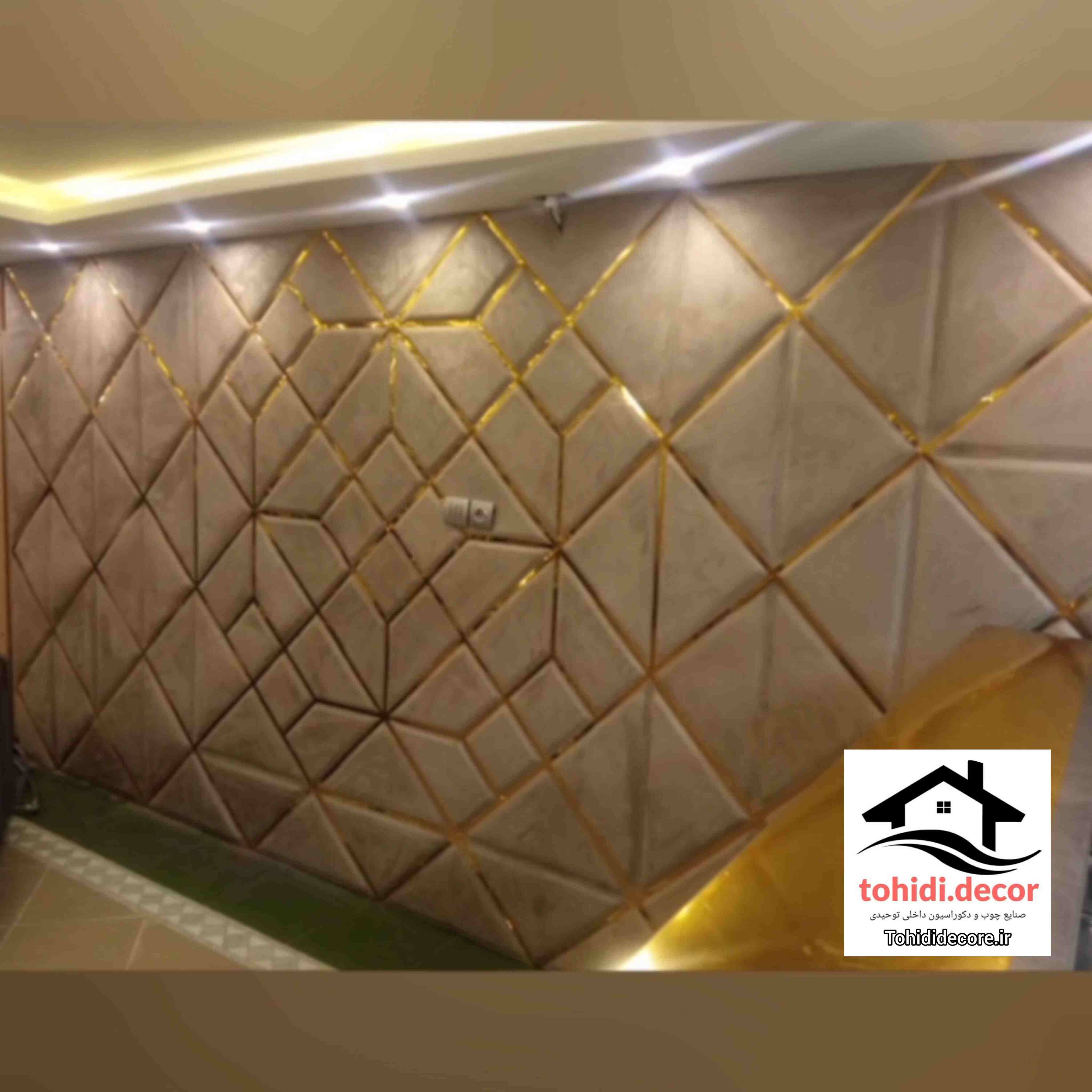 دیوارپوش لمسه پشت چسبدار کد cl02