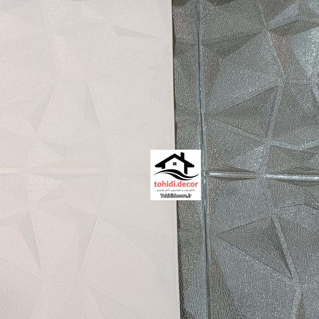 دیوارپوش فومی چسبدار طرح کریستال کد9