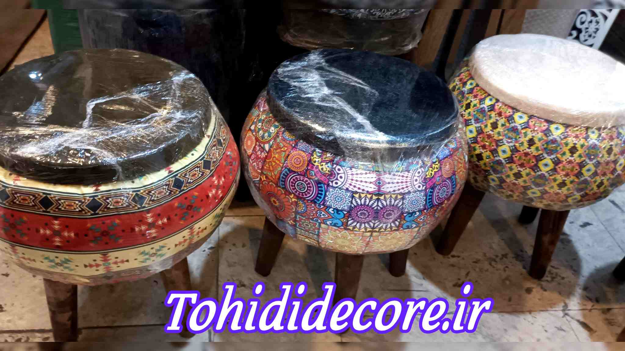 صندلی پاف مراکشی سنتی 
