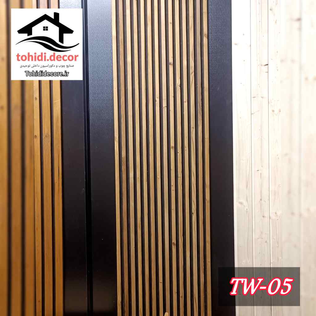تصاویر ترمووال دکوراتیو تمام چوب 2 cm 