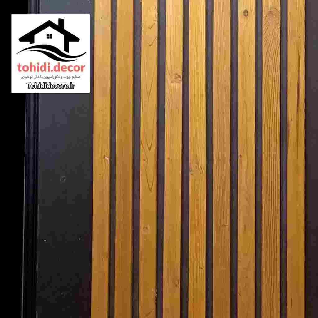 تصاویر ترمووال دکوراتیو تمام چوب کد tw06