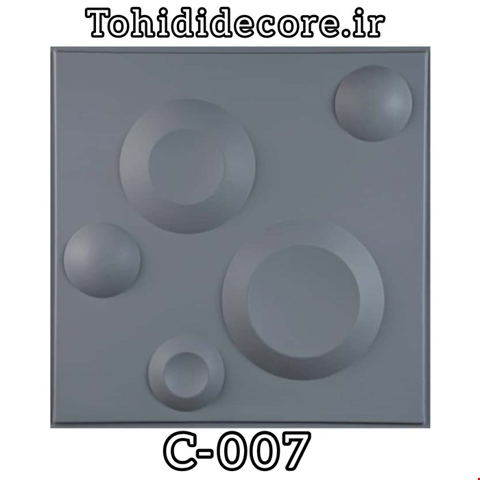 دیوارپوش 3D پلیمری کد c007