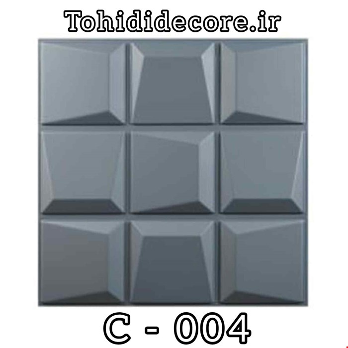 دیوارپوش 3D پلیمری کد c004
