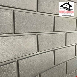 دیوارپوش فومی چسبدار طرح آجر تخت